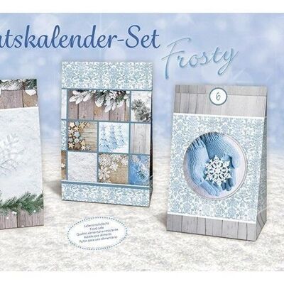"Frosty" advent calendar set