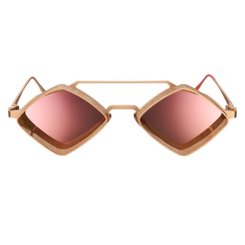 Lunette de soleil rose gold sales miroir