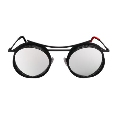 Onix - Black Matte Frame - Silver Mirror Lenses