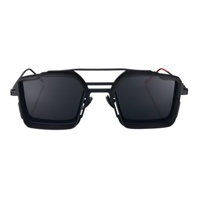 Luigi - Black Matte Frame - Black Lenses