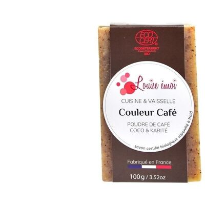 Savon de cuisine - Détergent - Couleur Café certifié Bio