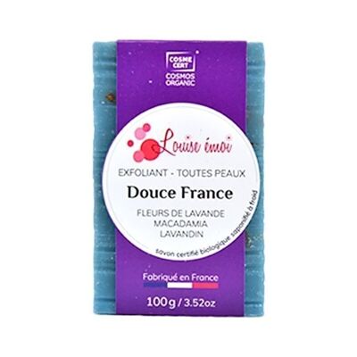 Cold process soap - All Skin Exfoliant - Douce France certified organic