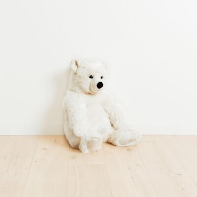 Mon ours jules creme – grand – 70 cm