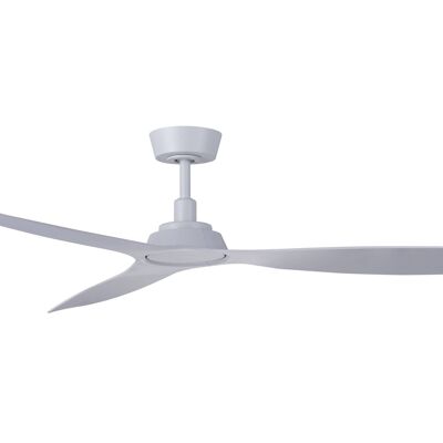 Ventilatore da soffitto Lucci air Airfusion Moto, colore: bianco, con telecomando, 132 cm