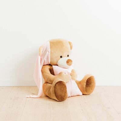 Mon ours dodo – rose - grand – 70 cm