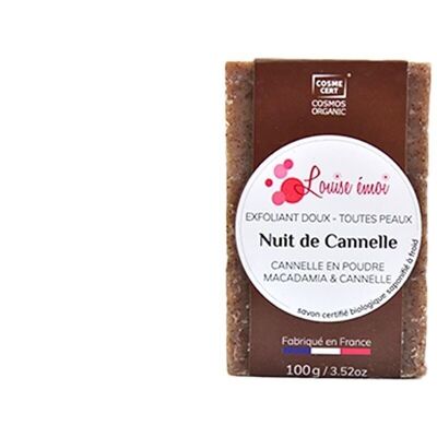 Cold process soap - All Skin Exfoliator - Certified Organic Cinnamon Night