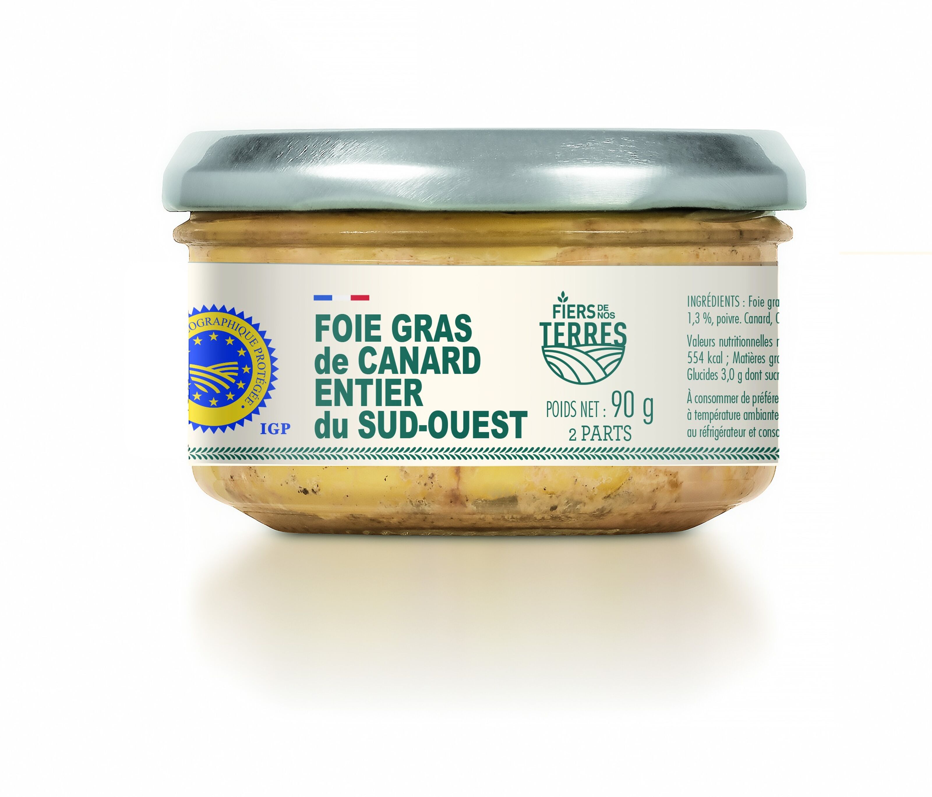 Foie Gras de Canard entier IGP Sud-Ouest - Verrine 300g