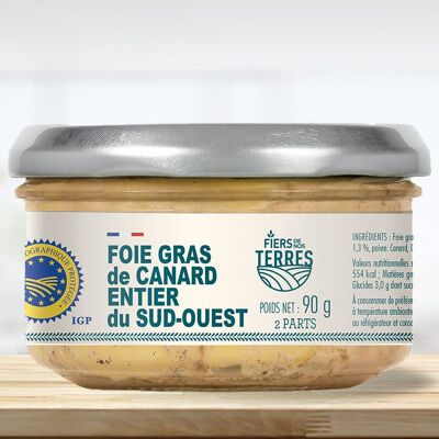 Foie Gras d'Anatra Intero del Sud Ovest, verrine 90 g