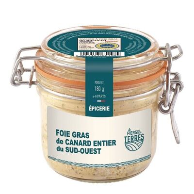 Foie Gras de Canard Entier du Sud-Ouest 180gr