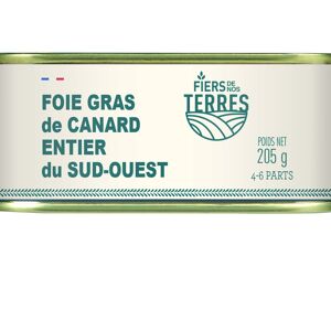 Foie Gras de Canard Entier du Sud-Ouest 205gr