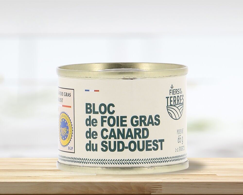 Block of Duck Foie Gras from the South-West 65gr