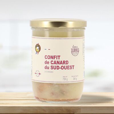 Confit de Pato del Suroeste 2 patas 730g