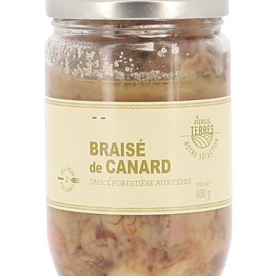 Braise de Canard Sauce Forestière aux cèpes 600g
