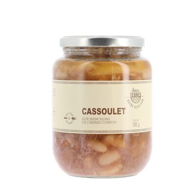 Cassoulet con confit de pato y salchicha de Toulouse 780g