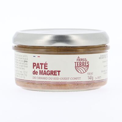 Pâté de Magret de Canard du Sud-ouest Confit 140g