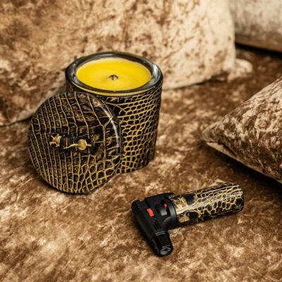 Candle flamma gold (S)