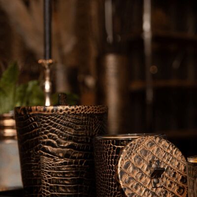 Bougie hercule bronze (L)