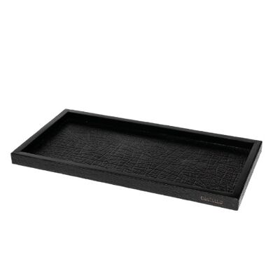 Elephant tray black 30x60