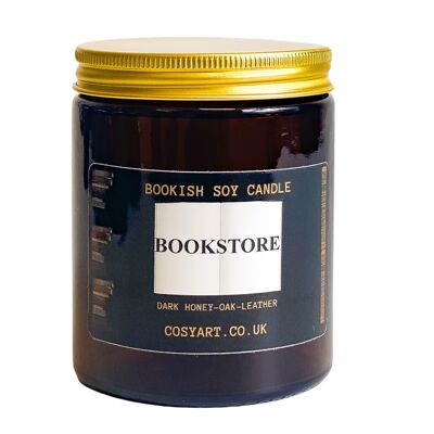 Bookstore Bookish Soy Wax Scented Candle 180ml