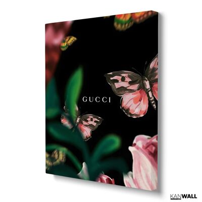 Papillon Gucci - Toile, L - 75 x 100 cm