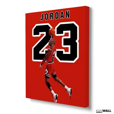 Jordan 23 - Toile, L - 75 x 100 cm