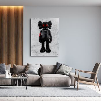 Kaws Drip - Toile, L - 75 x 100 cm 4