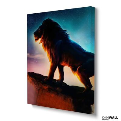 Lion - Canvas, L - 75 x 100 cm