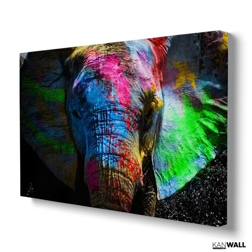 Olifant - Canvas, L - 75 x 100 cm