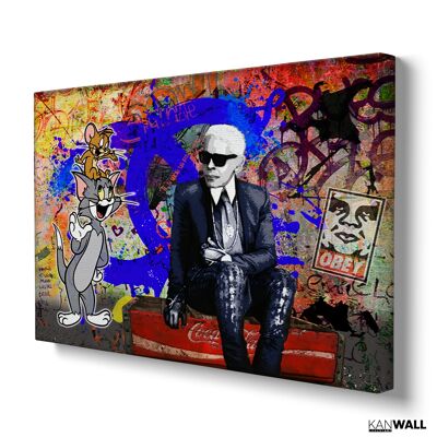 Tom and Jerry Obey - Canvas, L - 75 x 100 cm