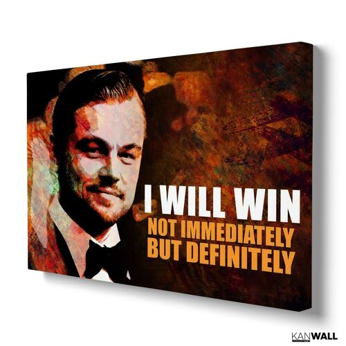 Wolf of Wall Street - Canvas, L - 75 x 100 cm