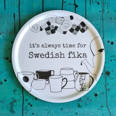 tray SWEDISH FIKA 38 cm