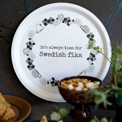 tray SWEDISH FIKA 31 cm