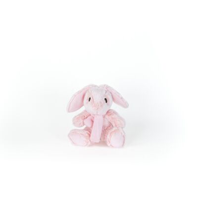 Soft toy pink rabbit floppy tpm