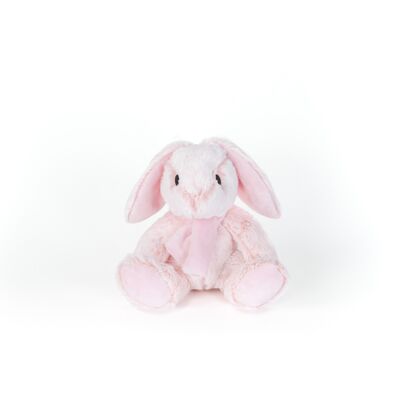 Soft toy pink bunny floppy pm
