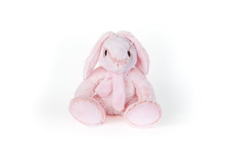 Peluche lapinou rose floppy mm