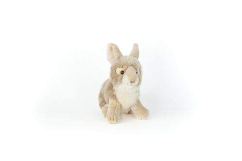 Peluche lapin nature