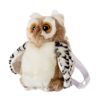 Plush owl backpack
