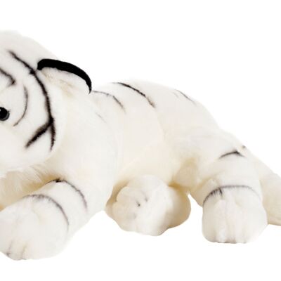 Peluche tigre couche blanc gm