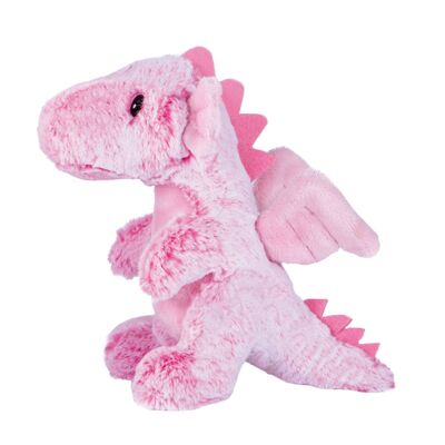 Peluche dragón rosa pm