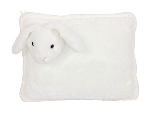 Peluche coussin lapin