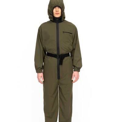 RAINSUIT (pocketable waterproof onepiece)__LARGE