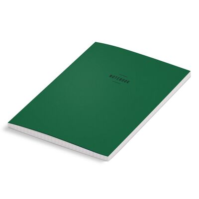Cuaderno A5 con textura de bosque