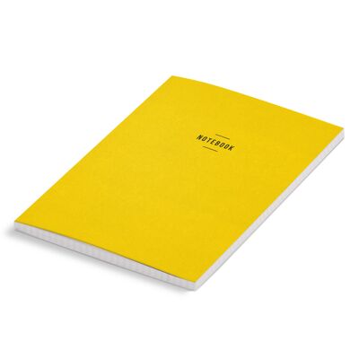 Factory Yellow Textured A5 Notebook