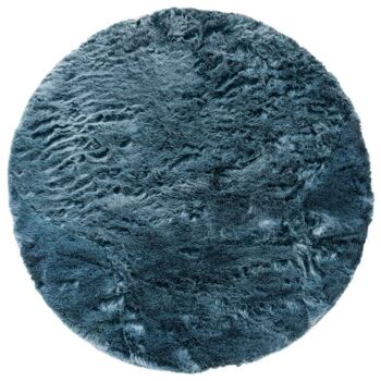Vloerkleed Donsie Bleu Rond ø180 cm 3