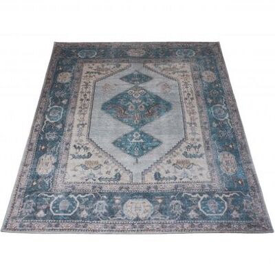 Vloerkleed Karaca Blue 03 - 70 x 140 cm