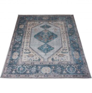 Vloerkleed Karaca Bleu 03 - 70 x 140 cm 3