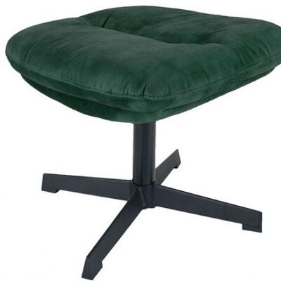 Hocker Dorus Adore Velluto - Verde Militare 29