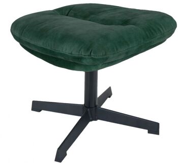 Hocker Dorus Adore Velours - Vert Armée 29 4