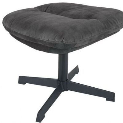 Hocker Dorus Adore Velvet - Dunkelgrau 10