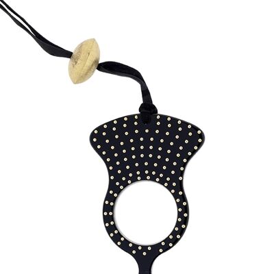 Pendant Rock & Roll black-gold / Rock&Roll negra